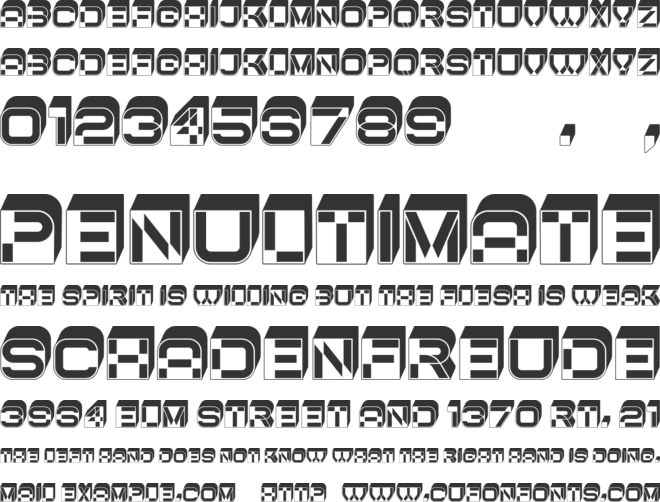 Perfetto font preview