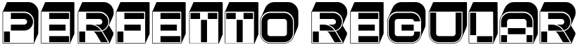 Perfetto Regular font
