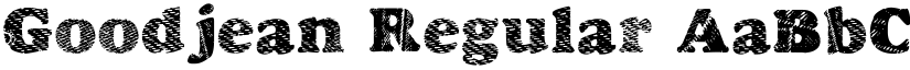 Goodjean Regular font