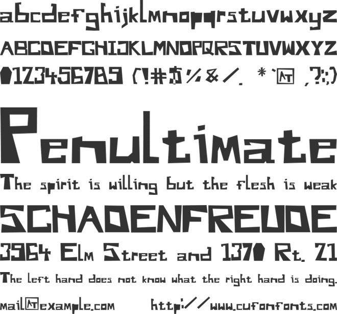 Do You Like My Font Andy font preview