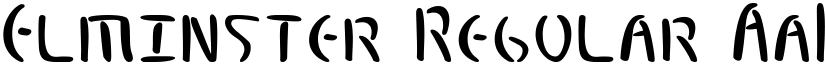 Elminster Regular font