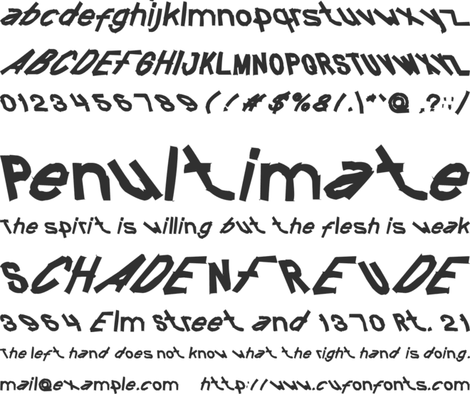 FUNTASTIC MILLION MOMENT-DISTOR font preview