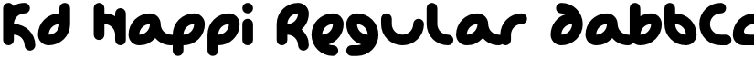 KD Happi font download