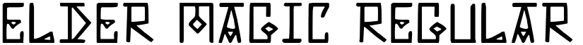 Elder Magic Regular font