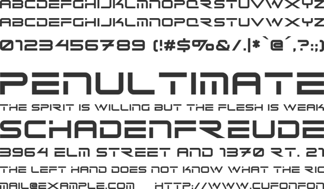 ReceptsNFW01- font preview
