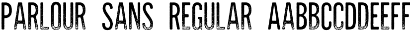 Parlour Sans Regular font