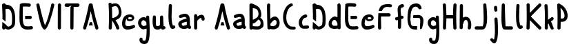 DEVITA Regular font