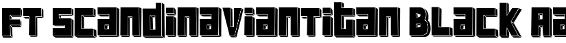 FT ScandinavianTitan Black font