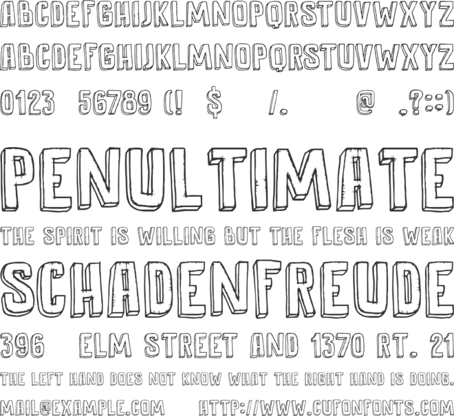 DK Antidote font preview