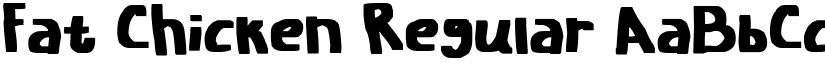 Fat Chicken Regular font