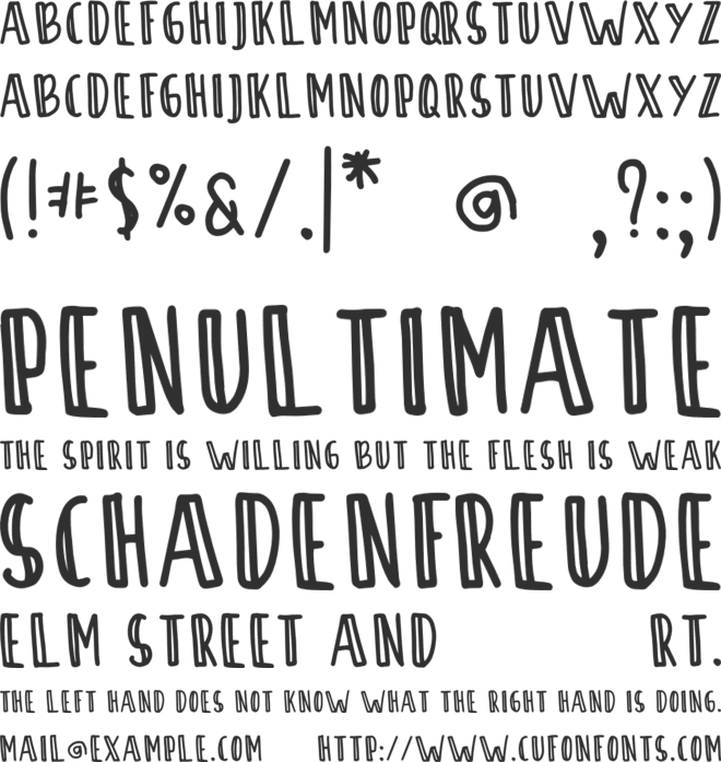SontOyoloDemo font preview