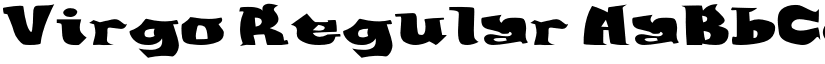Virgo font download