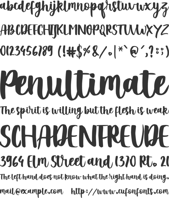 khalisa font preview