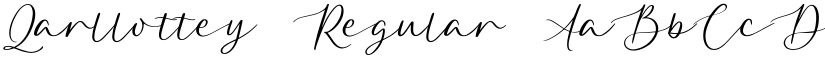 Qarllottey font download