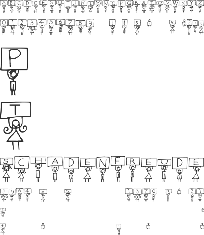 Alpha Kids font preview