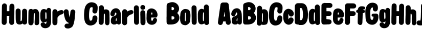 Hungry Charlie Bold font