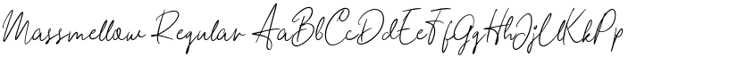 Massmellow Regular font