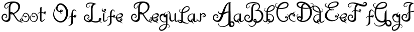 Root Of Life Regular font