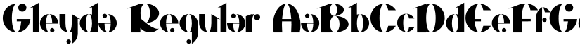 Gleyda Regular font