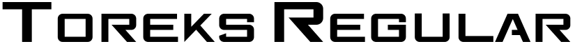 Toreks Regular Regular font