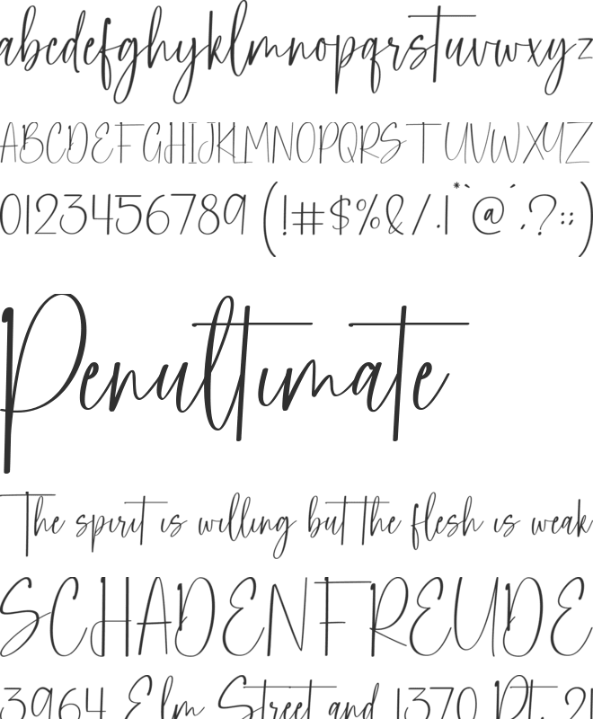 Bestand font preview