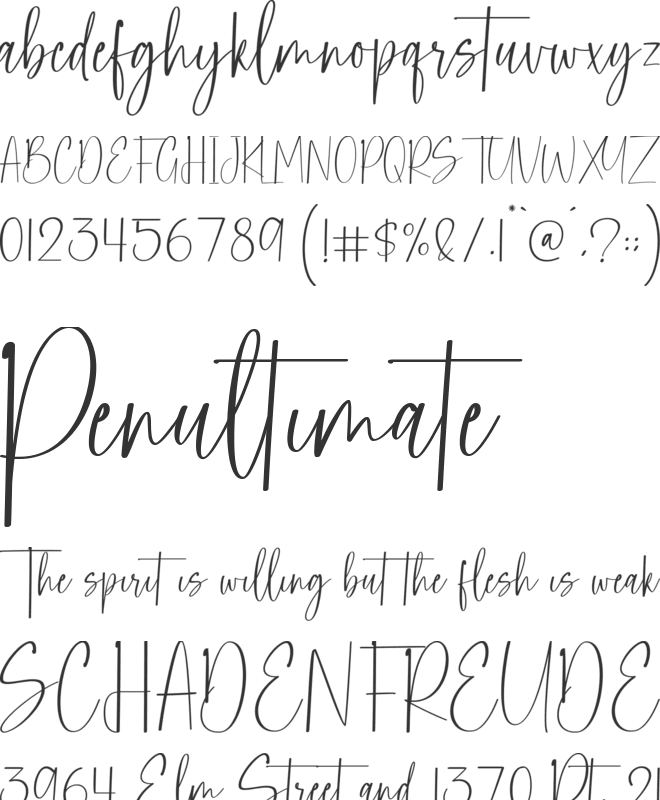 Bestand font preview