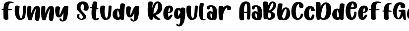 Funny Study Regular font