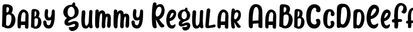 Baby Gummy Regular font
