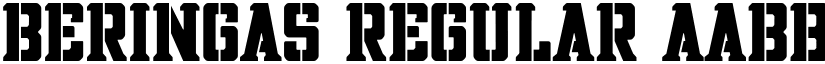 BERINGAS font download