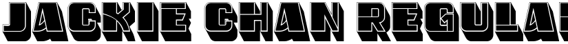 Jackie Chan Regular font