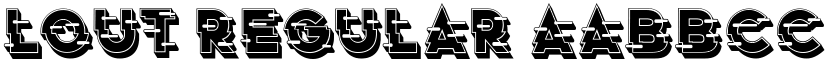 Lout Regular font