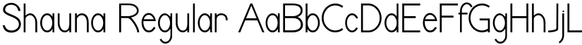 Shauna Regular font