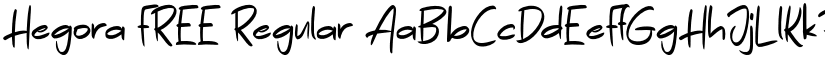 Hegora FREE font download