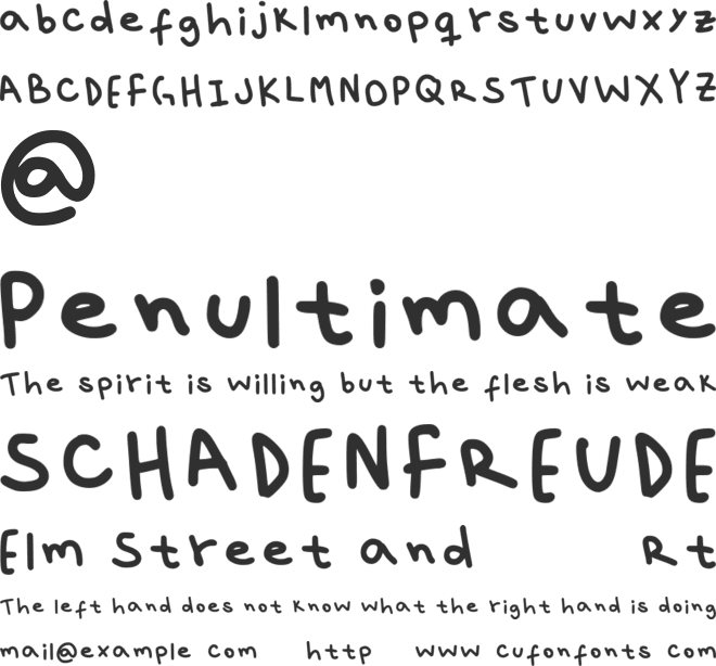 Chimchu Font font preview
