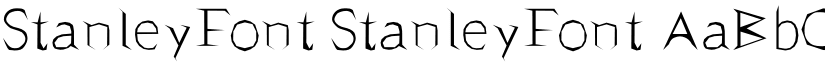 StanleyFont StanleyFont font
