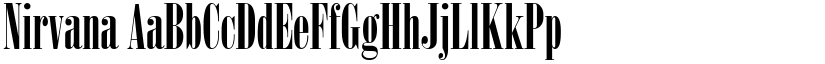 Nirvana font