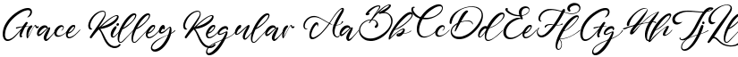 Grace Rilley Regular font