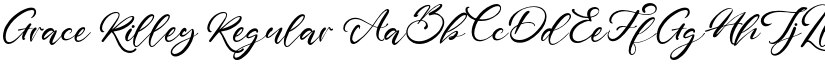 Grace Rilley Regular font