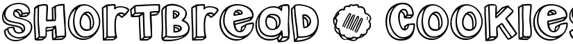 Shortbread _ Cookies Regular font