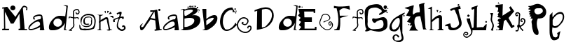 Madfont font
