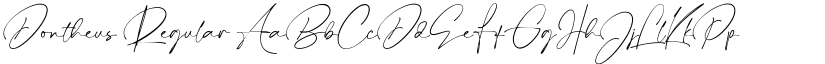 Dontheus font download