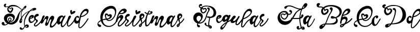 Mermaid Christmas Regular font