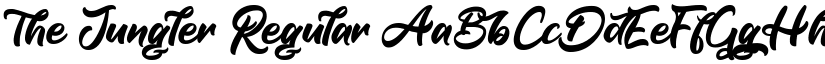 The Jungler Regular font