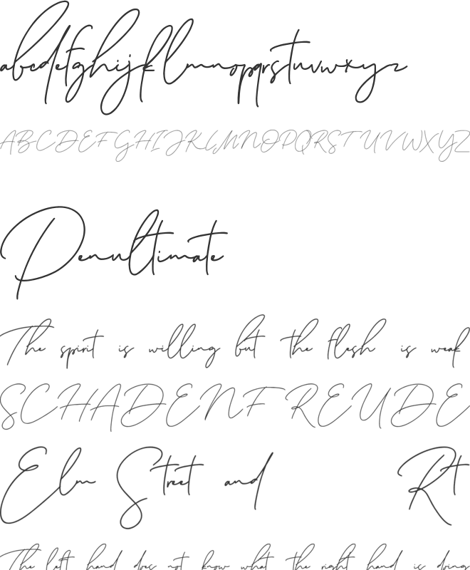 Qojack Free font preview