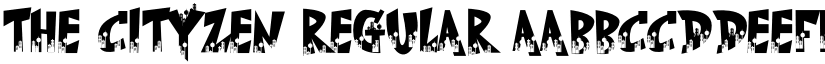 The Cityzen Regular font