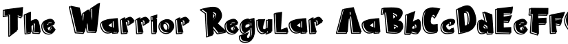 The Warrior font download