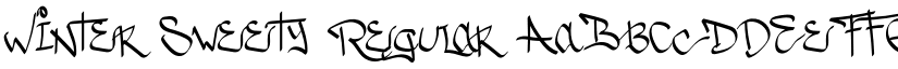 Winter Sweety Regular font