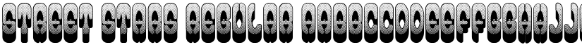 Street Stars Regular font