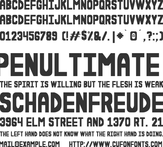 Es la dura wn St font preview