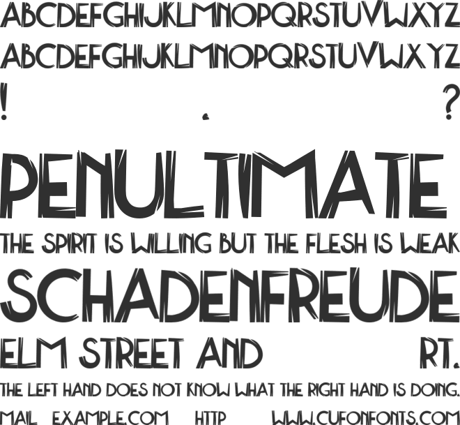 Jaoy font preview
